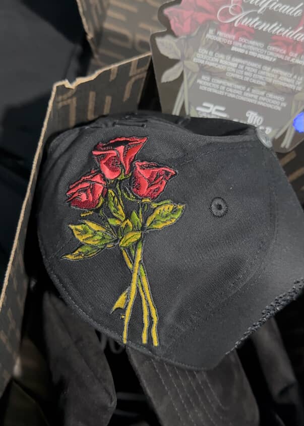 JC hats x Tito Doble P “rosones”